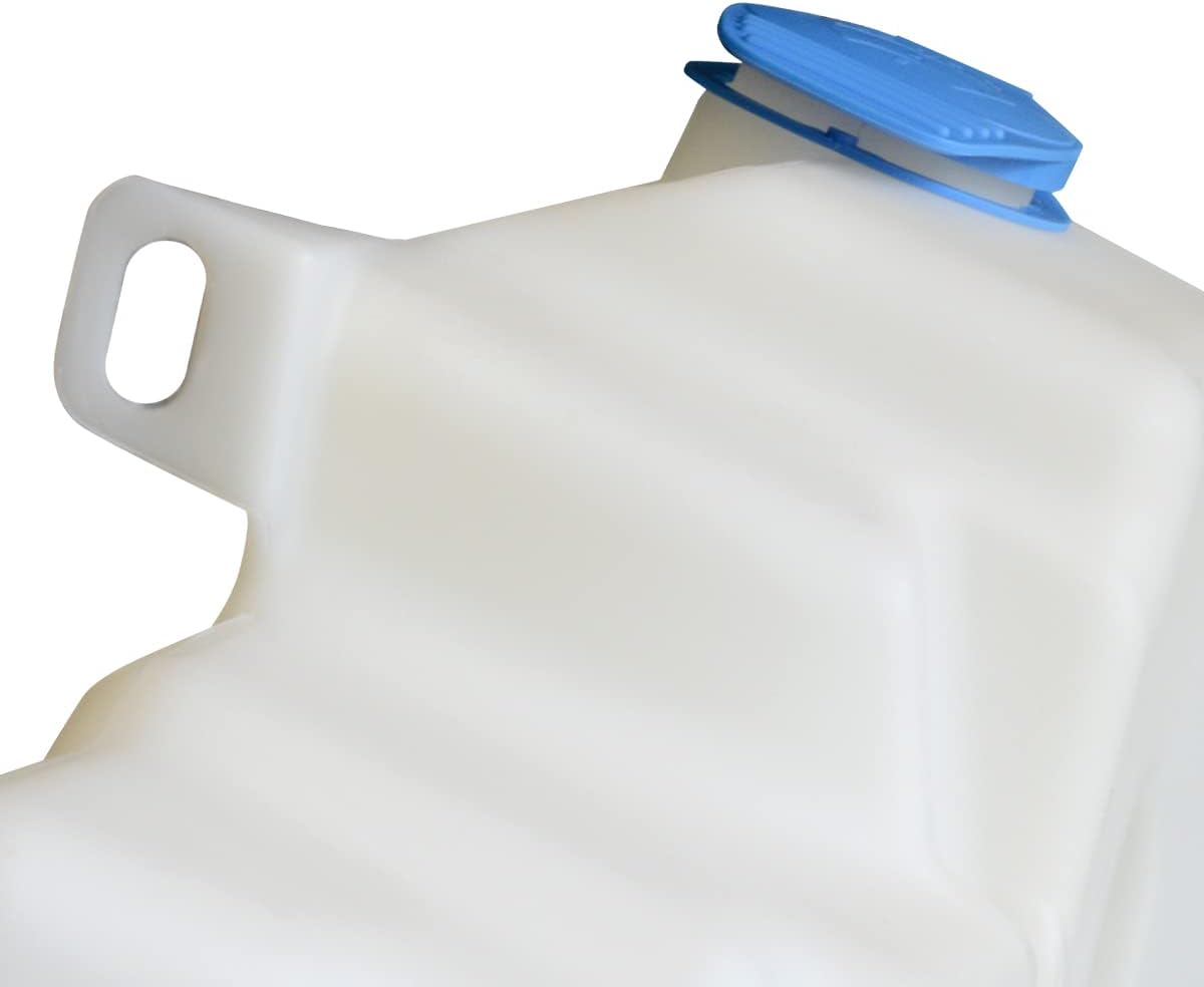 DNA Motoring OEM-WT-VW1288112 Factory Style Windshield Washer Fluid Reservoir w/Pump & Cap Compatible with 1999-2010 Golf / 2001 Jetta