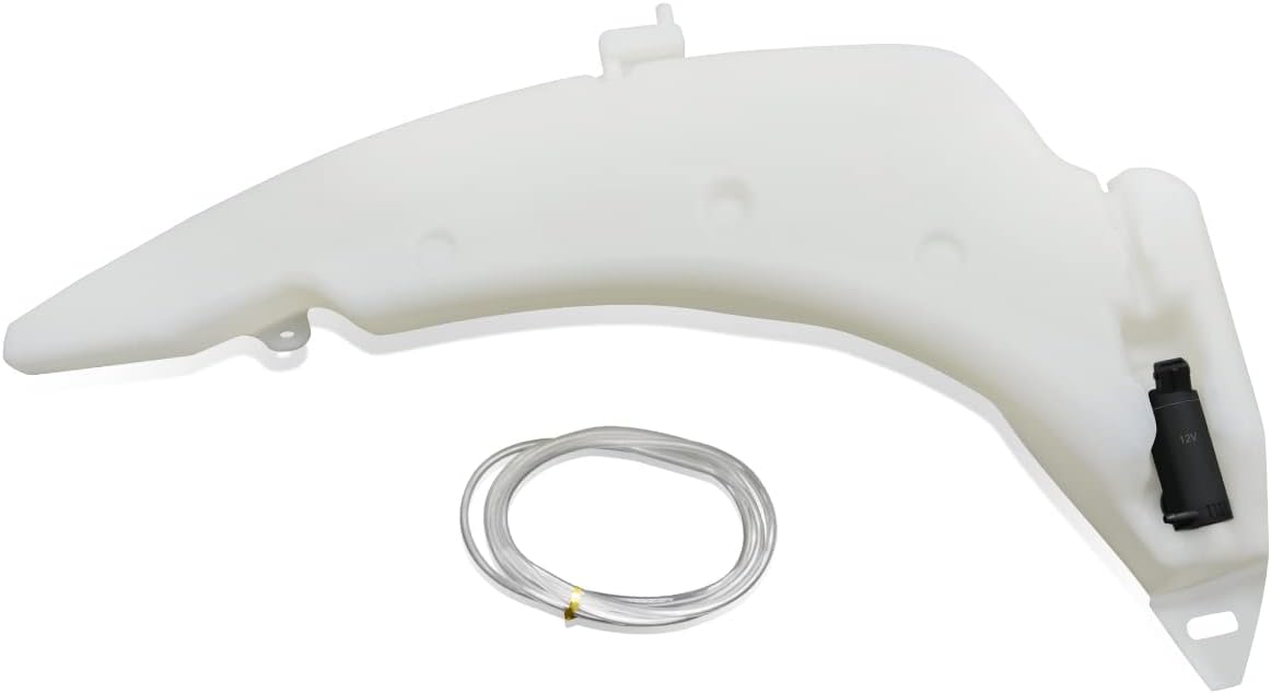 DNA Motoring OEM-WT-FO1288114 Factory Style Windshield Washer Fluid Reservoir w/Washer Fluid Pump Compatible with 10-13 Transit Connect w/o Rear Wiper