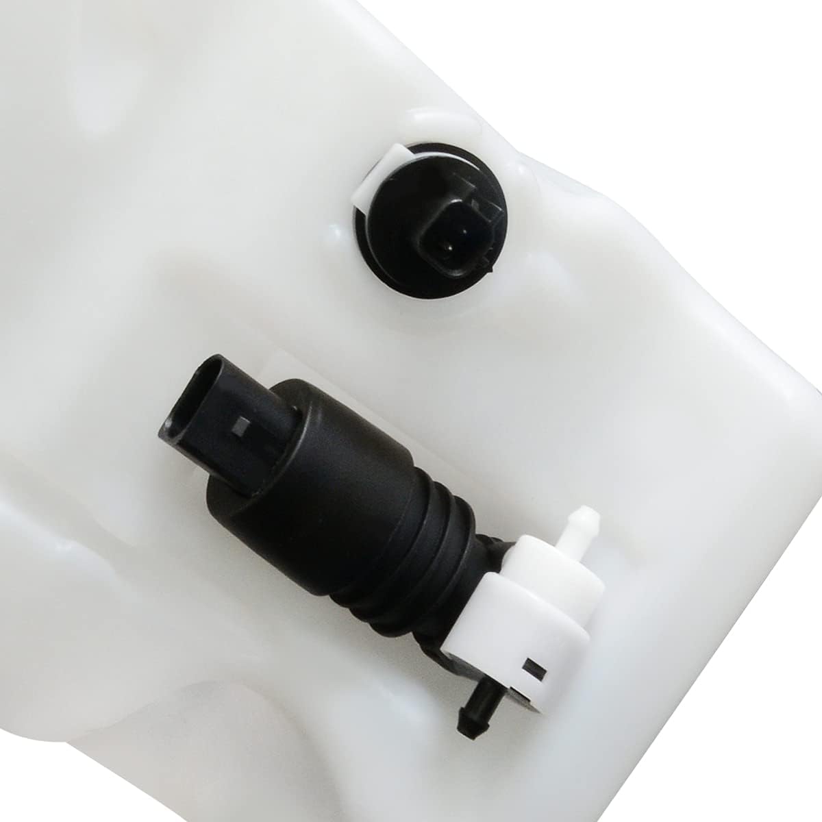 DNA Motoring OEM-WT-CH1288251 Factory Style Windshield Washer Fluid Reservoir w/Pump Cap & Sensor Compatible with 2014-2016 Cherokee