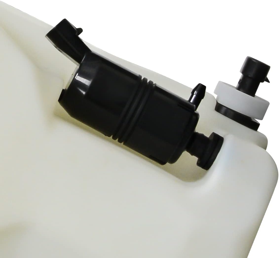 DNA Motoring OEM-WT-GM1288201 Factory Style Windshield Washer Fluid Reservoir Assembly Compatible with 2006-2011 Lucerne/DTS