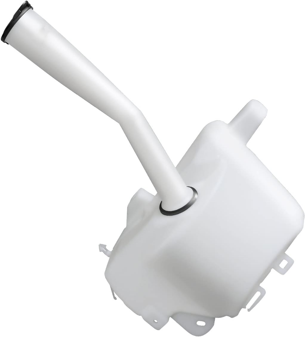 DNA Motoring OEM-WT-TO1288154 Factory Style Windshield Washer Fluid Reservoir W/Cap Tube & Pump Compatible with 2000-2006 Tundra Cold Climate Models