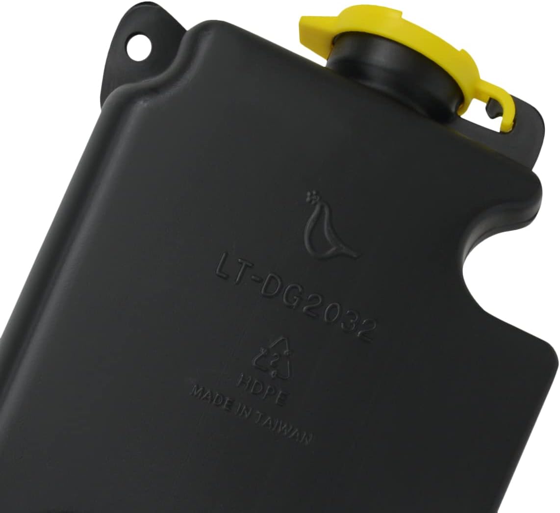 DNA Motoring OEM-WT-CH1288200 Factory Style Windshield Washer Fluid Reservoir Assembly Compatible with 2011-2019 Ram 1500-3500