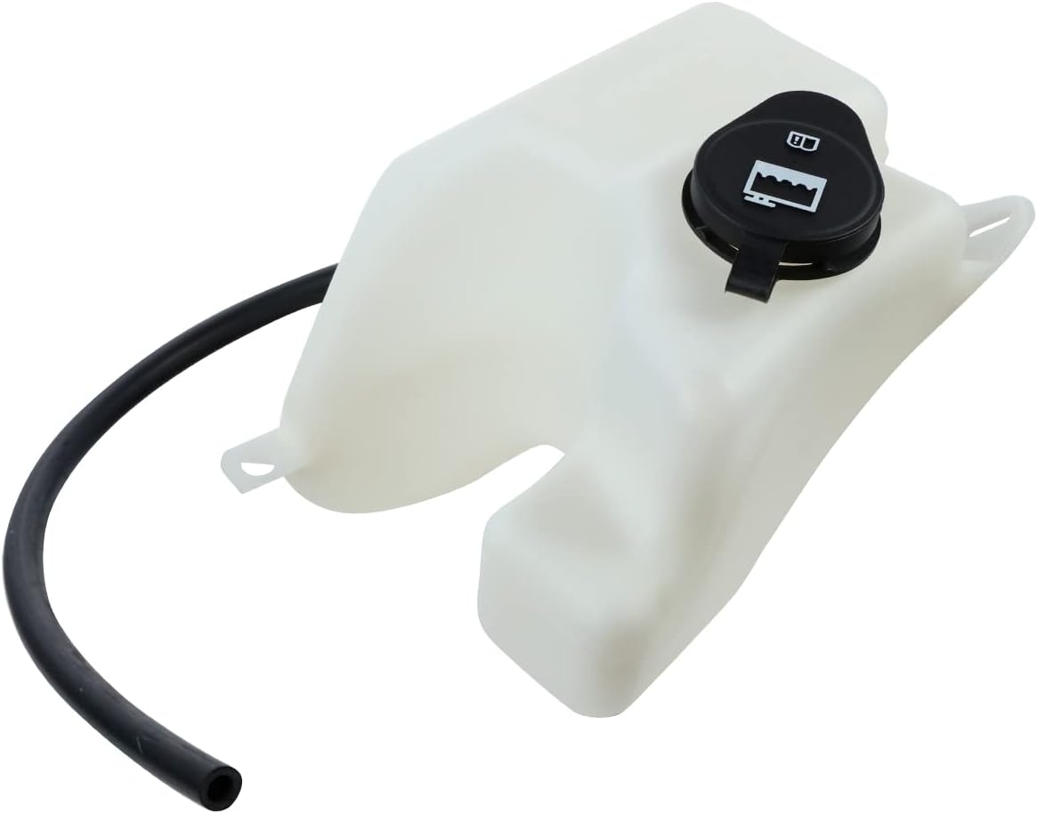 DNA MOTORING OEM-RT-GM3014108 OE Style Coolant Overflow Reservoir Tank w/Cap and Hose Compatible with 91-93 Riviera/Eldorado/Seville, 94-95 Deville, 91-92 Toronado