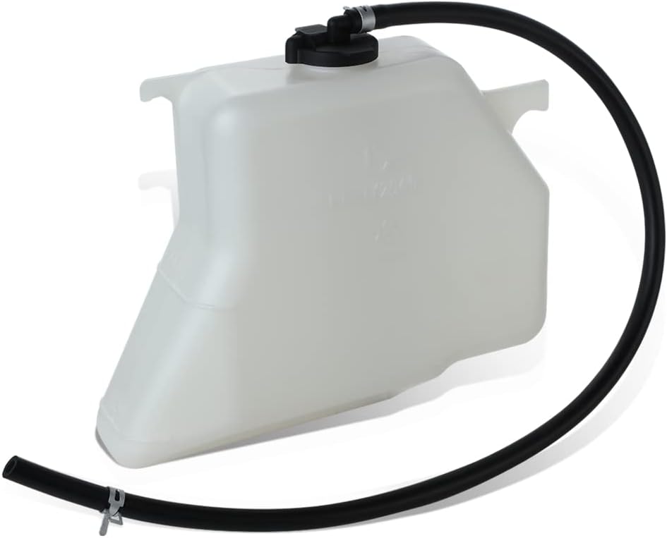 DNA MOTORING OEM-RT-LX3014101 OE Style Coolant Overflow Reservoir Tank w/Cap and Hose Compatible with 91-97 Land Cruiser / 96-97 LX450