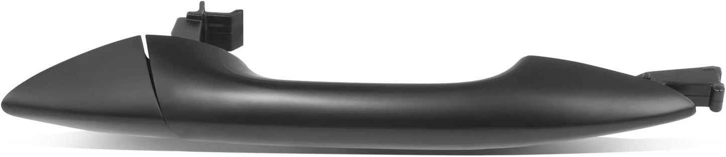 DNA MOTORING Rear Right Outer Door Handle Compatible with 13-17 Hyundai Elantra GT, Primed Black, OEM-DHO-01210, 83662A5050-1