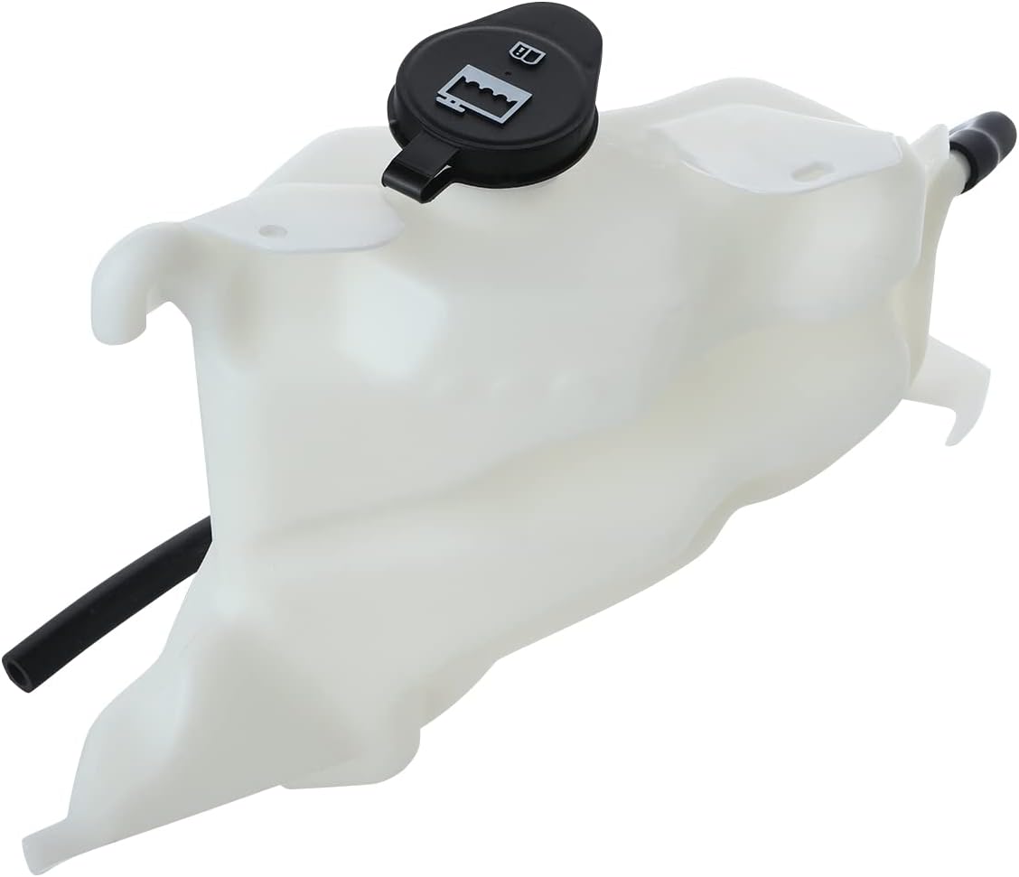 DNA MOTORING OEM-RT-GM3014105 OE Style Coolant Overflow Reservoir Tank w/Cap and Hose Compatible with 07-10 Saturn Outlook