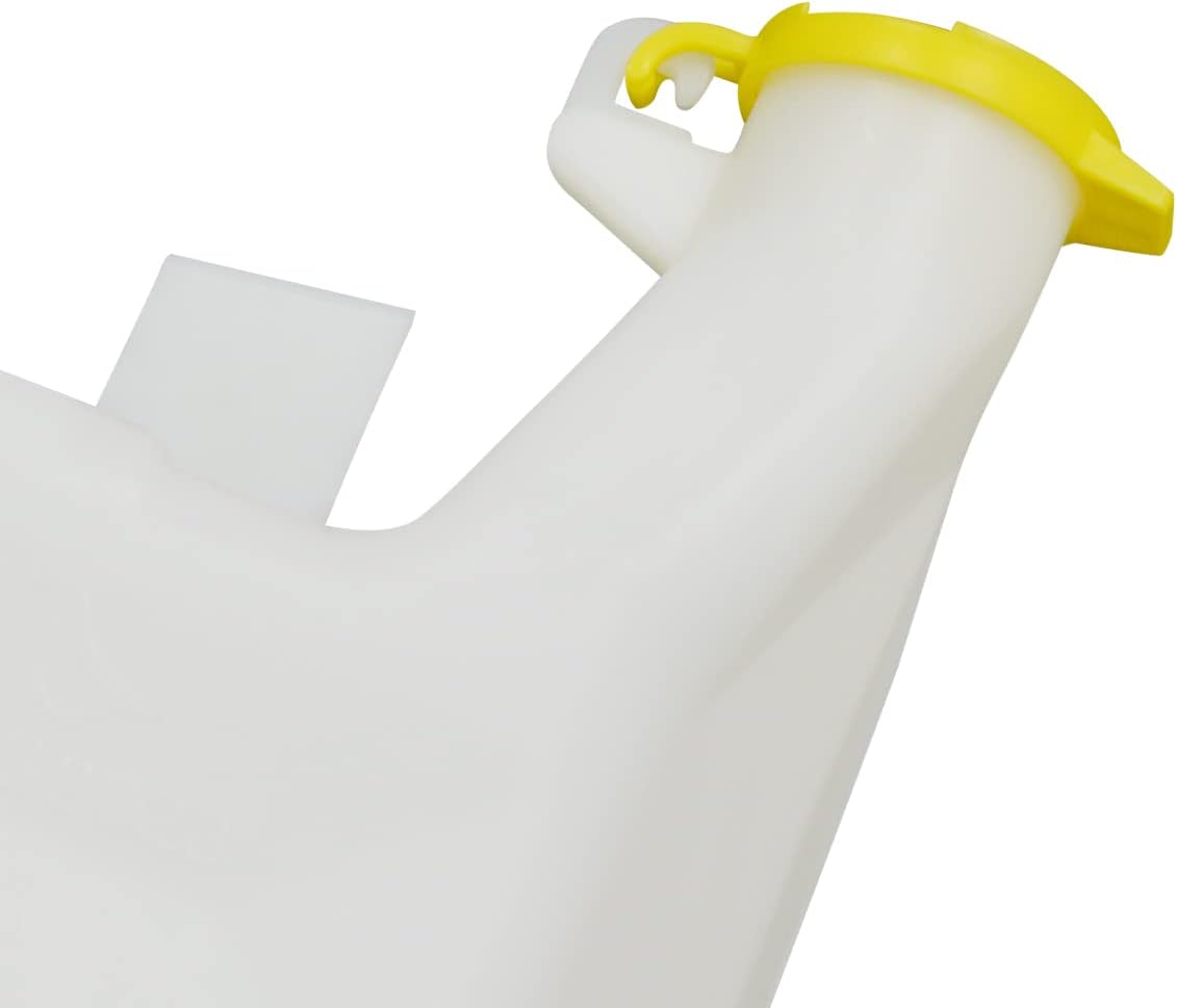 DNA Motoring OEM-WT-CH1288180 Factory Style Windshield Washer Fluid Reservoir Assembly Compatible with 02-04 Dodge Ram 1500-3500