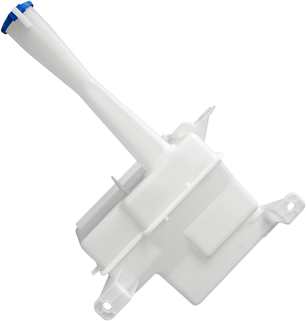 DNA Motoring OEM-WT-HY1288102 Factory Style Windshield Washer Fluid Reservoir w/Pump & Cap Compatible with 2007-2010 Elantra w/o Fluid Level Sensor
