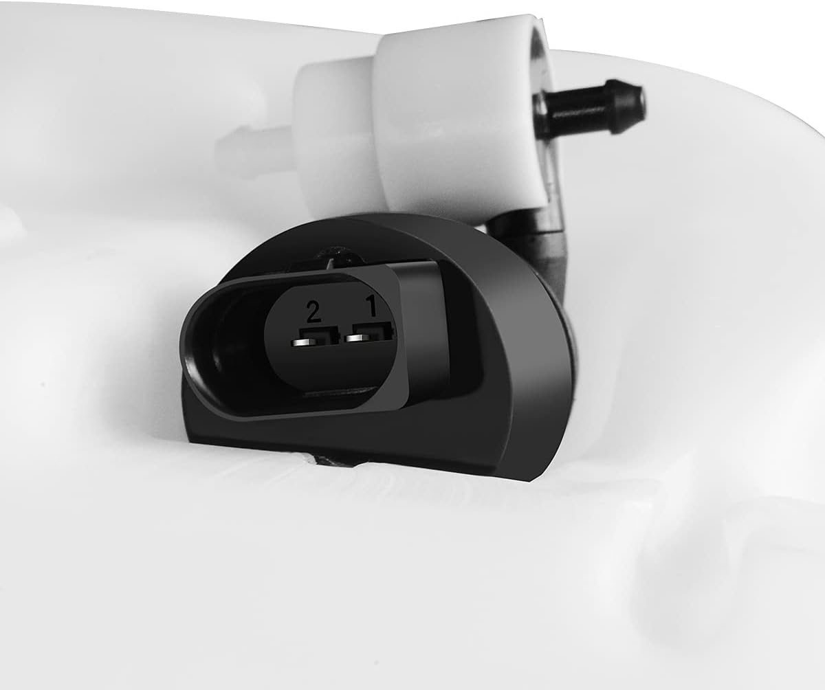 DNA Motoring OEM-WT-CH1288251 Factory Style Windshield Washer Fluid Reservoir w/Pump Cap & Sensor Compatible with 2014-2016 Cherokee