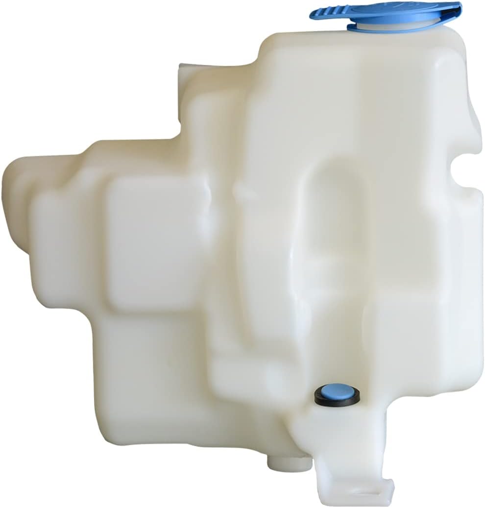 DNA Motoring OEM-WT-VW1288112 Factory Style Windshield Washer Fluid Reservoir w/Pump & Cap Compatible with 1999-2010 Golf / 2001 Jetta