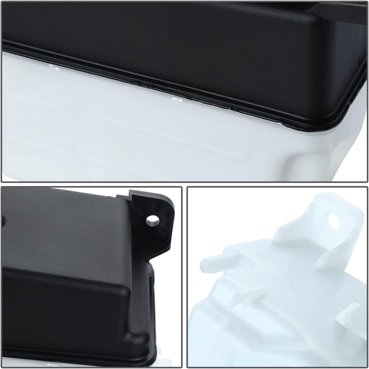 DNA MOTORING OEM-RT-HY3014114 OE Style Coolant Overflow Reservoir Tank w/Cap Compatible with 07-09 Santa Fe / 11-15 Sorento