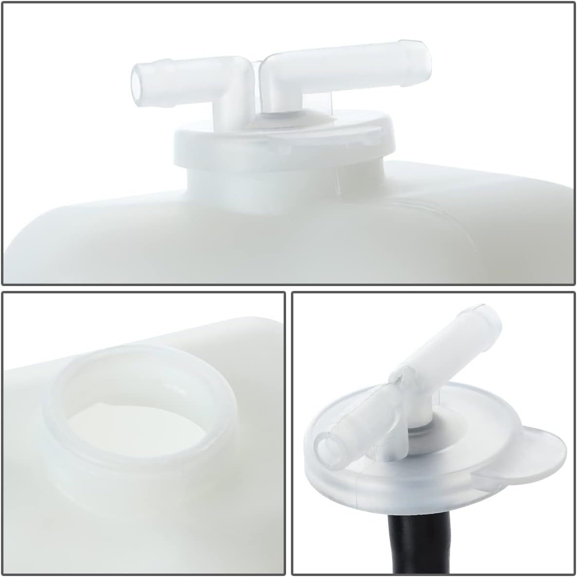 DNA MOTORING OEM-RT-TO3014104 OE Style Coolant Overflow Reservoir Tank w/Cap Compatible with 1993-1997 Corolla