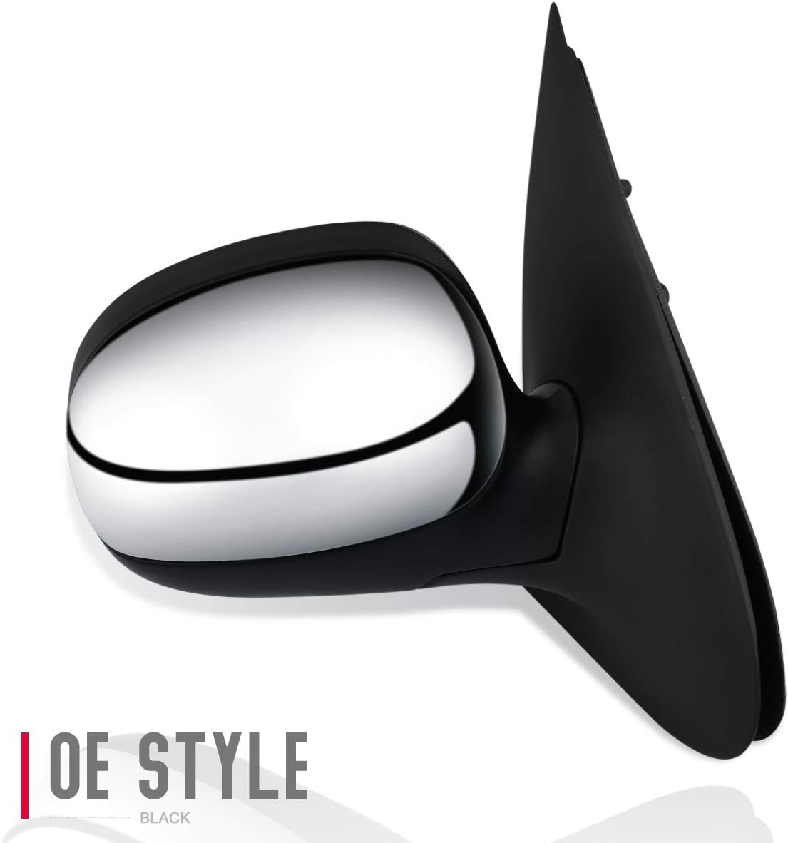 DNA Motoring OEM-MR-FO1321161 Factory Style Powered Right Side Door Mirror