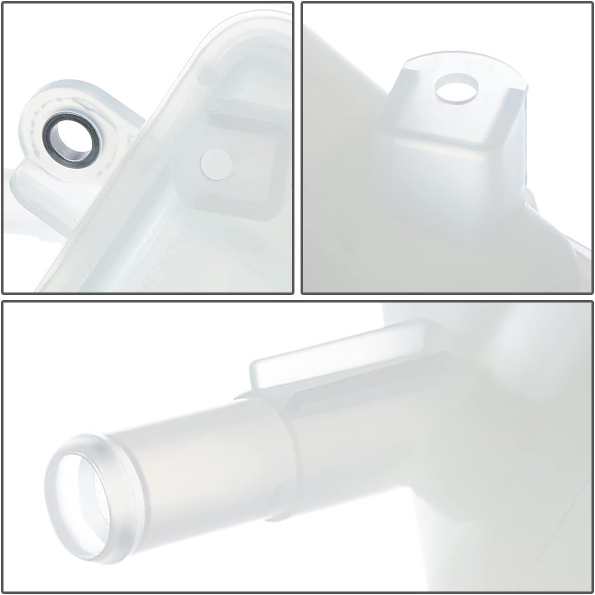 DNA MOTORING OEM-RT-TO3014136 Coolant Overflow Reservoir w/Cap Compatible with 11-17 Lexus CT200h / 10-12 HS250h / 10-15 Prius / 12-15 Prius Plug-In / 12-18 Prius V