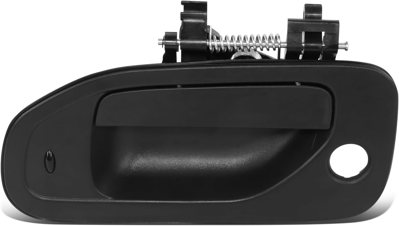 DNA MOTORING Front Driver Outer Door Handle Compatible with 15-18 Chevy City Express, Black, OEM-DHO-01362