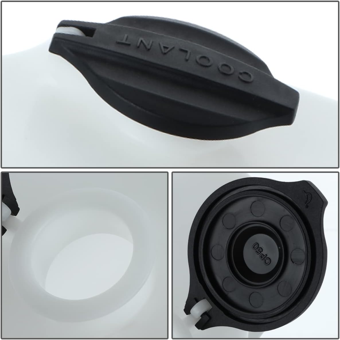DNA MOTORING OEM-RT-HY3014107 OE Style Coolant Overflow Reservoir Tank w/Cap Compatible with 11-13 Hyundai Sonata