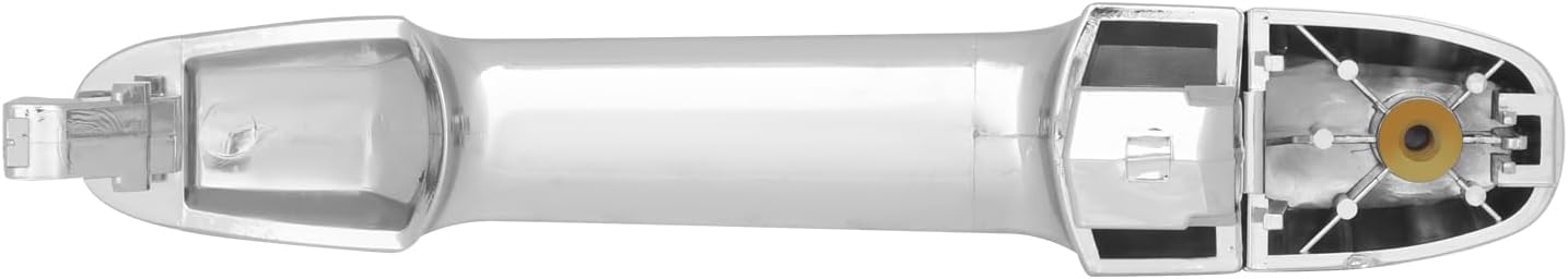 DNA MOTORING Rear Driver, Passenger Outer Door Handle Compatible with 02-03 Lexus ES300, 04-06 xA, 03-14 Matrix,07-12 Yaris, Chrome, OEM-DHO-01474
