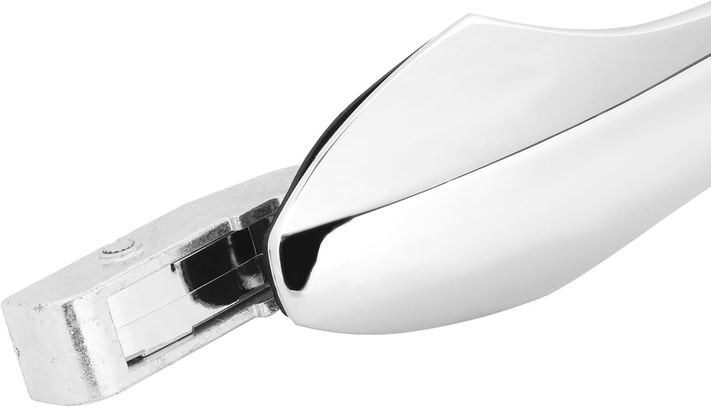 DNA MOTORING Front Left Outer Door Handle Compatible with 07-13 Acura MDX, w/Keyhole, Chrome, OEM-DHO-01037