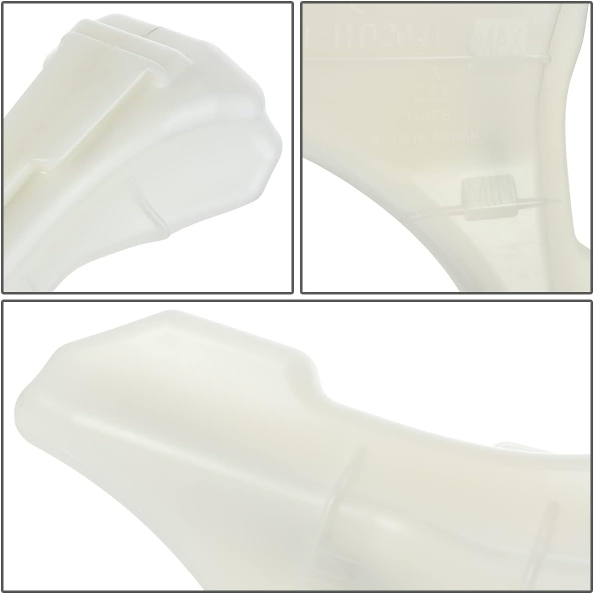 DNA MOTORING OEM-RT-AC3014101 Réservoir de trop-plein de liquide de refroidissement avec bouchon et tuyau compatible avec 05-12 Acura RL
