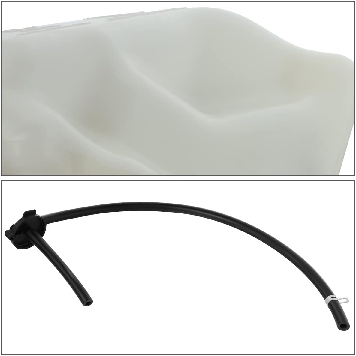 DNA MOTORING OEM-RT-TO3014121 OE Style Coolant Overflow Reservoir Tank w/Cap and Hose Compatible with 2004-2007 Highlander