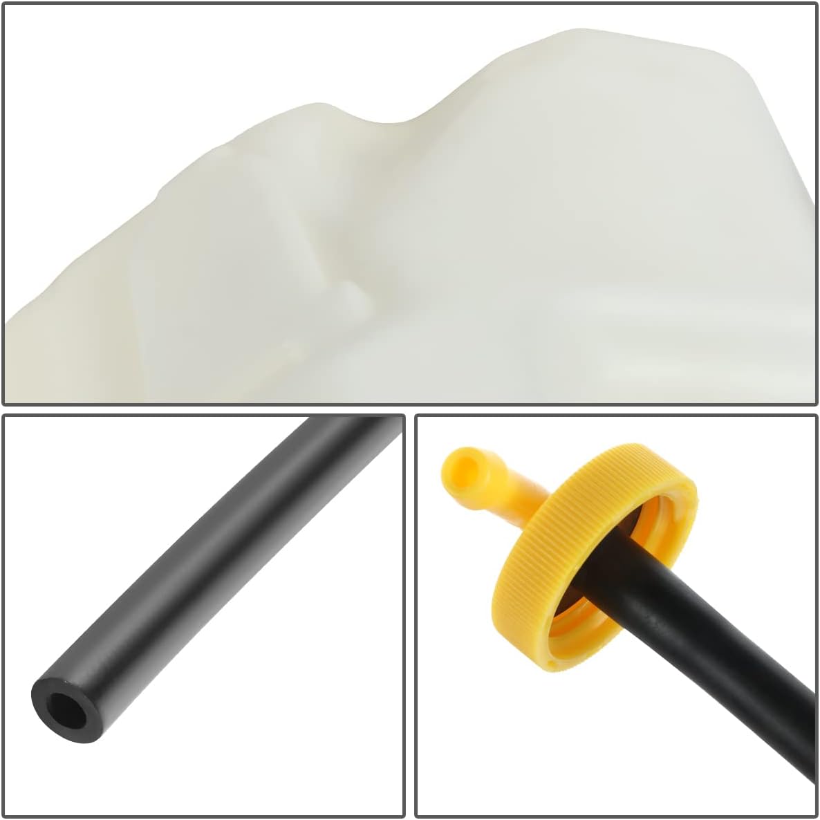 DNA MOTORING OEM-RT-AC3014111 OE Style Coolant Overflow Reservoir Tank w/Cap Compatible with 09-14 Acura TL