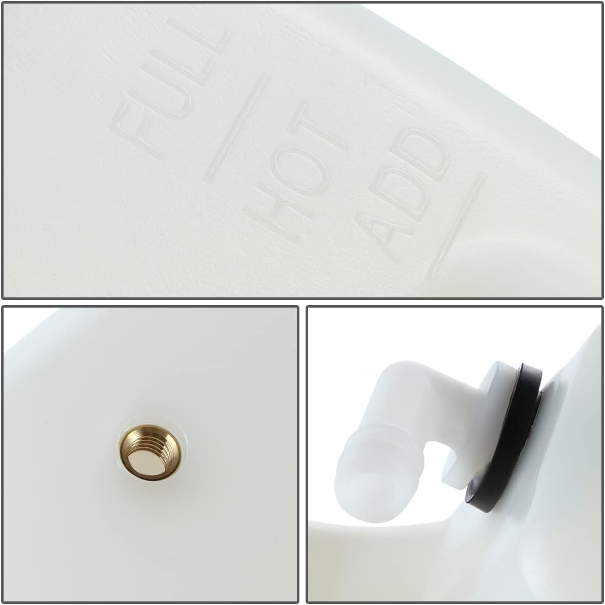 DNA MOTORING OEM-RT-GM3014102 OE Style Coolant Overflow Reservoir Tank w/Cap Compatible with 95-05 Blazer/Jimmy, 95-04 Sonoma, 96-01 Bravada