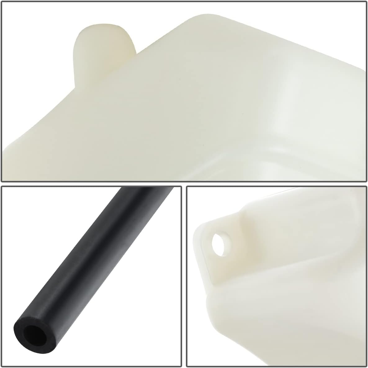 DNA MOTORING OEM-RT-HO3014119 OE Style Coolant Overflow Reservoir Tank w/Cap Compatible with 07-08 Honda Fit
