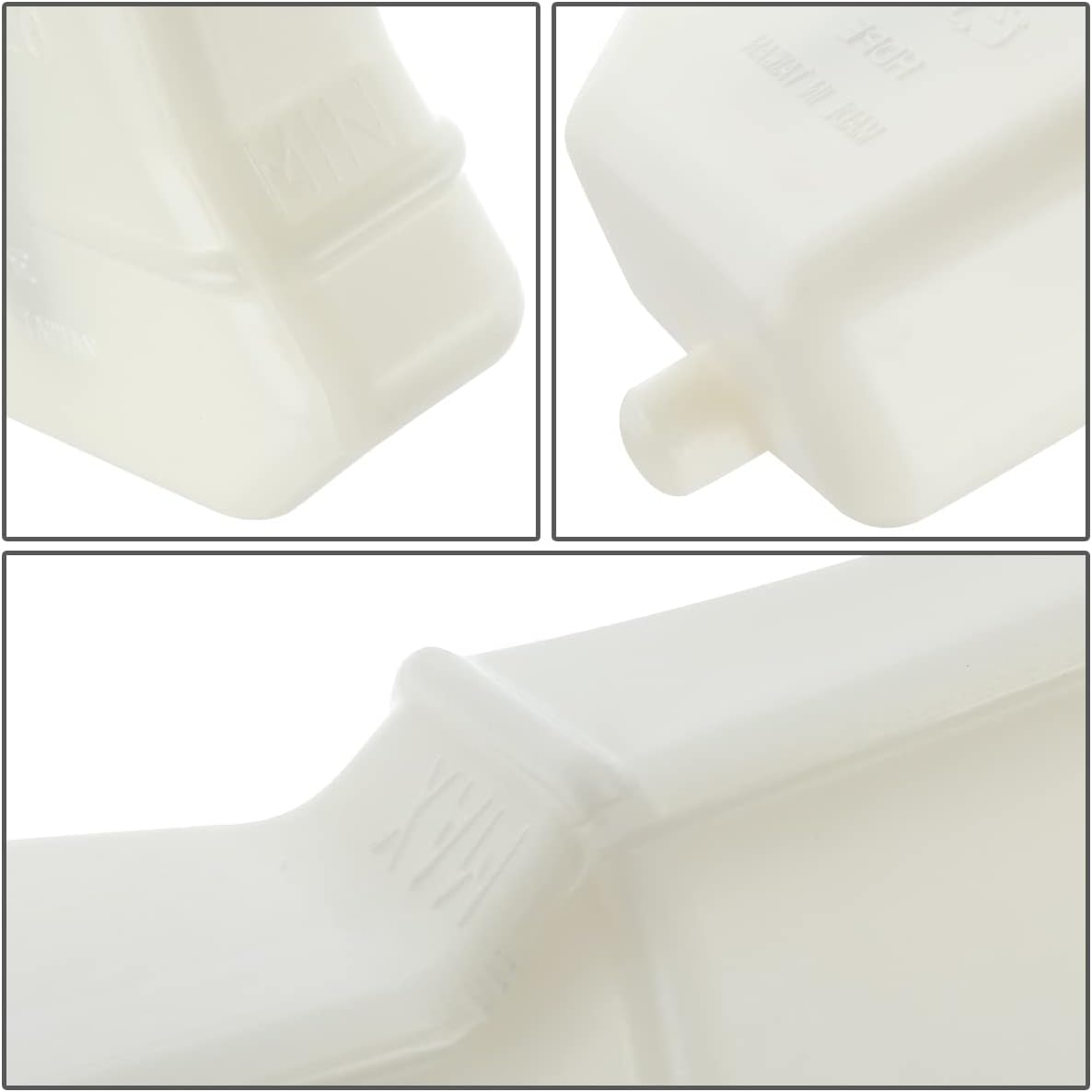 DNA MOTORING OEM-RT-HO3014119 OE Style Coolant Overflow Reservoir Tank w/Cap Compatible with 07-08 Honda Fit