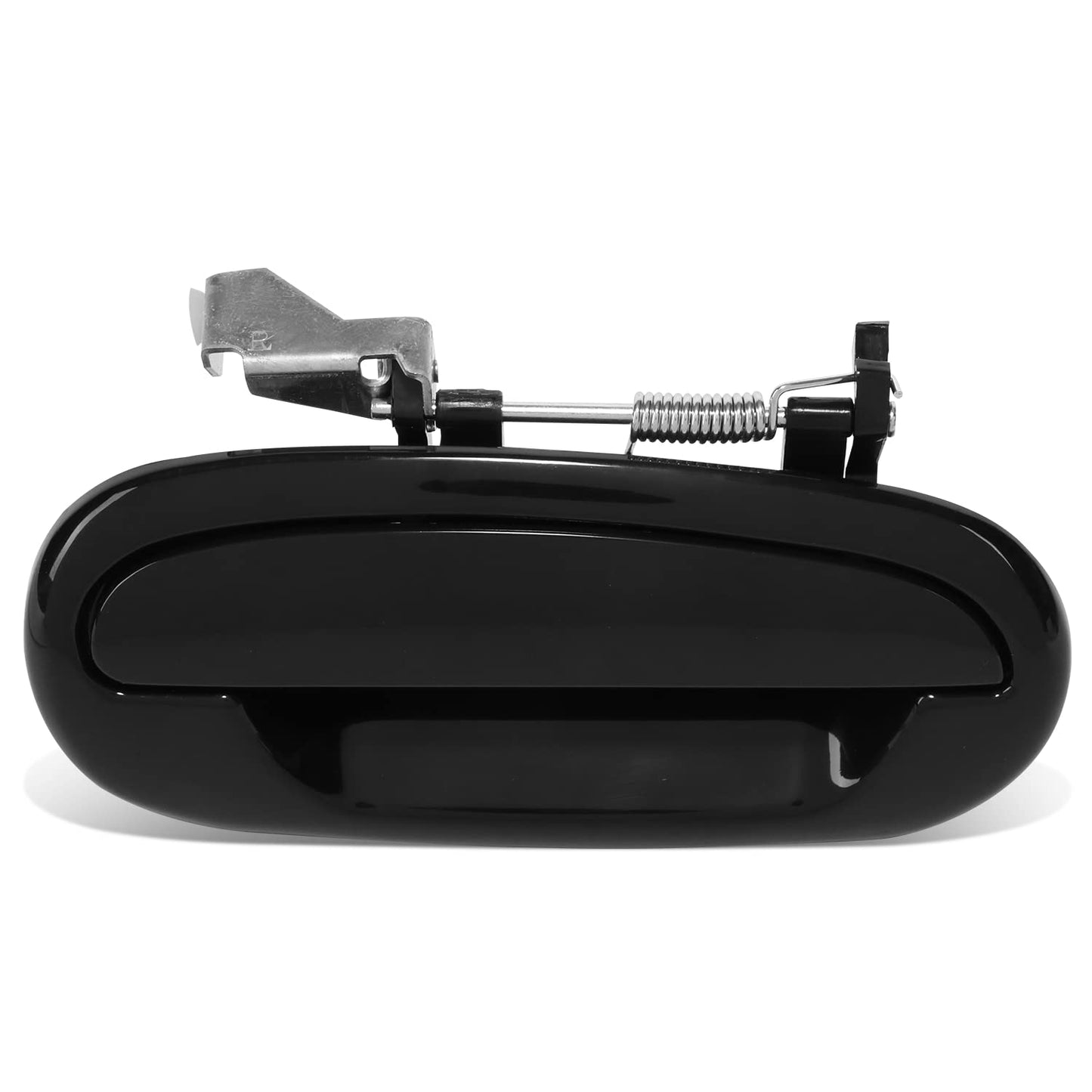 DNA MOTORING OEM-DHO-00952 Tirador de puerta lateral trasera izquierda compatible con F-250 / F-350 / F-450 / F-550 / F-550 1999-2016 Super Duty se adapta a modelos de cabina doble con paquete