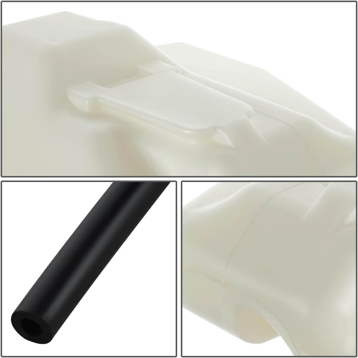 DNA MOTORING OEM-RT-HO3014116 OE Style Coolant Overflow Reservoir Tank w/Cap Compatible with 08-12 Accord / 10-11 Accord Crosstour / 12-15 Crosstour
