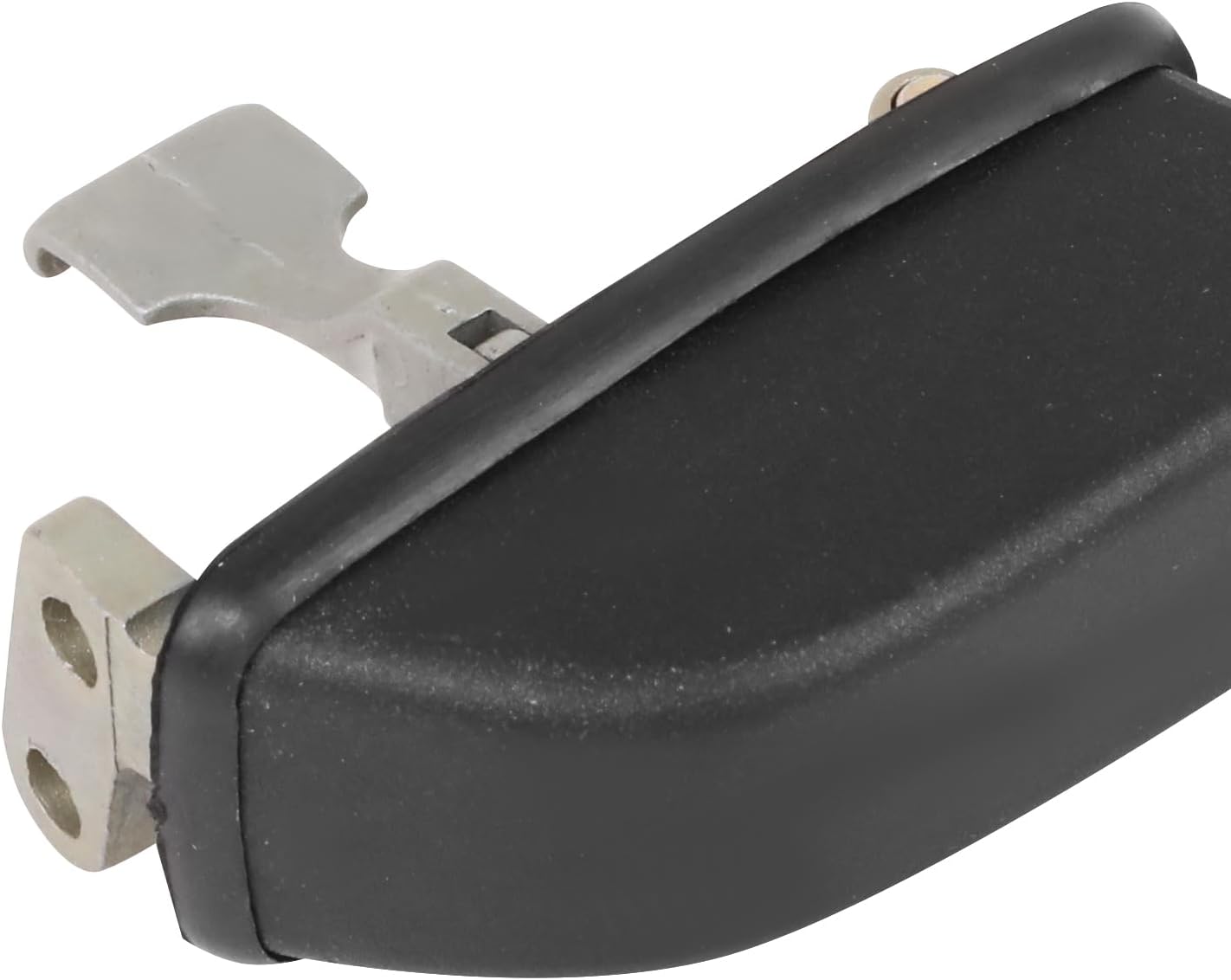 DNA MOTORING Rear Driver Side Outer Door Handle Compatible with 80-87 Audi 4000 84-87 4000 Quattro,Black/Chrome, OEM-DHO-00017
