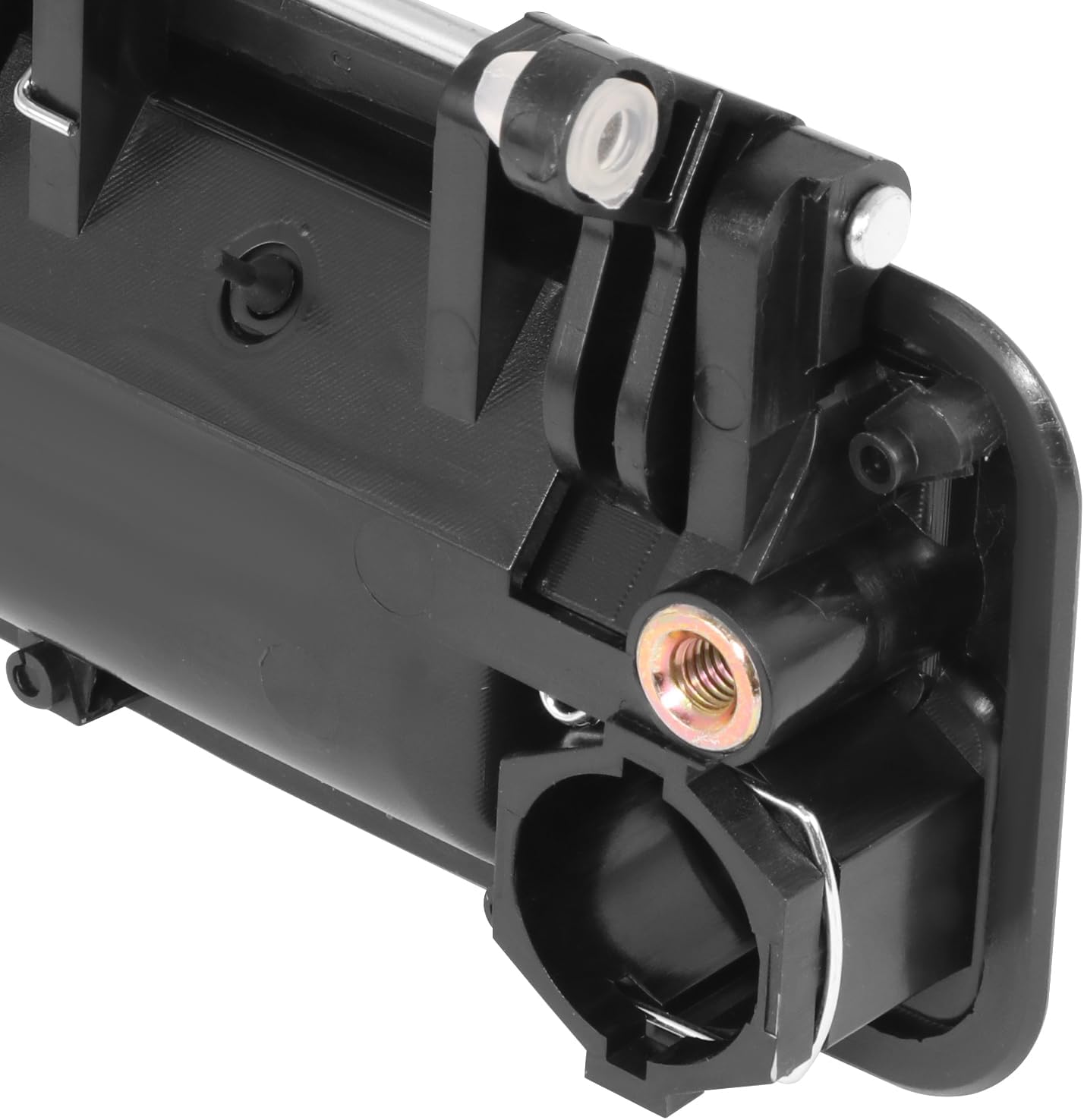 DNA MOTORING Front Right Side Outer Door Handle Compatible with 89-94 Geo Metro, Smooth Black, OEM-DHO-00369, SZ1311102, 8281060B02
