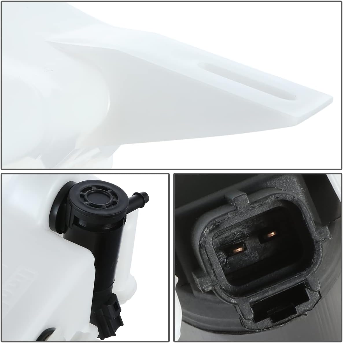 DNA MOTORING OEM-RT-FO1288168 Combination Coolant Overflow Reservoir Tank w/Caps and Hose Compatible with 01-05 Ford Explorer Sport Trac / 01-05 Ranger 2.5L 3.0L 4.0L