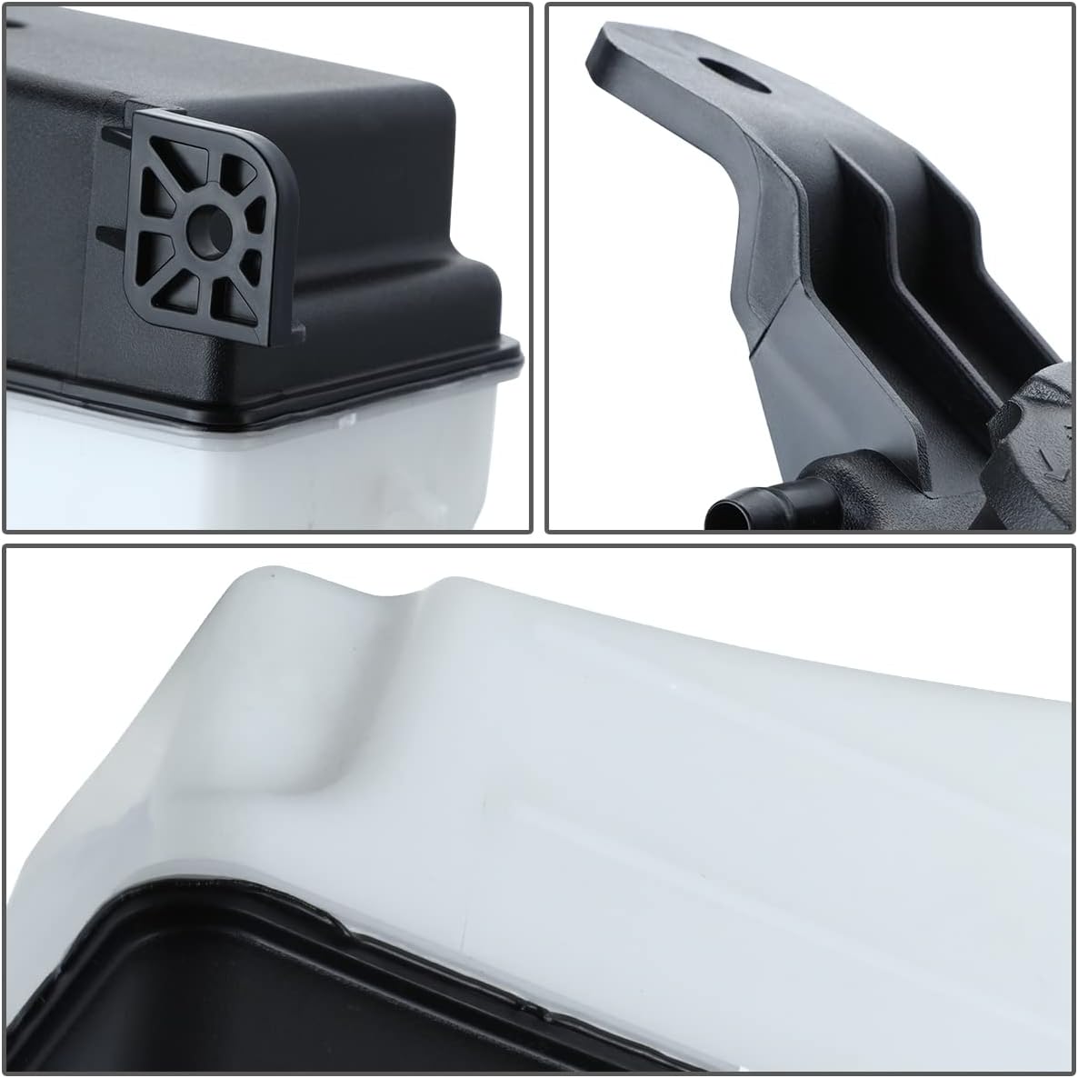 DNA MOTORING OEM-RT-HY3014114 OE Style Coolant Overflow Reservoir Tank w/Cap Compatible with 07-09 Santa Fe / 11-15 Sorento