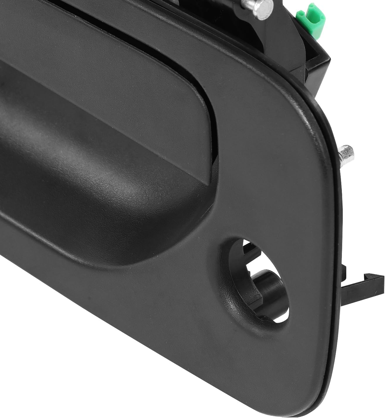 DNA MOTORING Front Driver Outer Door Handle Compatible with 15-18 Chevy City Express, Black, OEM-DHO-01362
