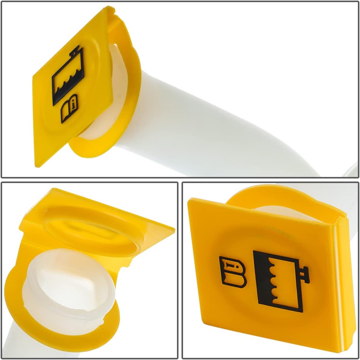 DNA MOTORING OEM-RT-CH3014111 OE Style Coolant Overflow Reservoir Tank w/Cap Compatible with 03-09 Chrysler PT Cruiser