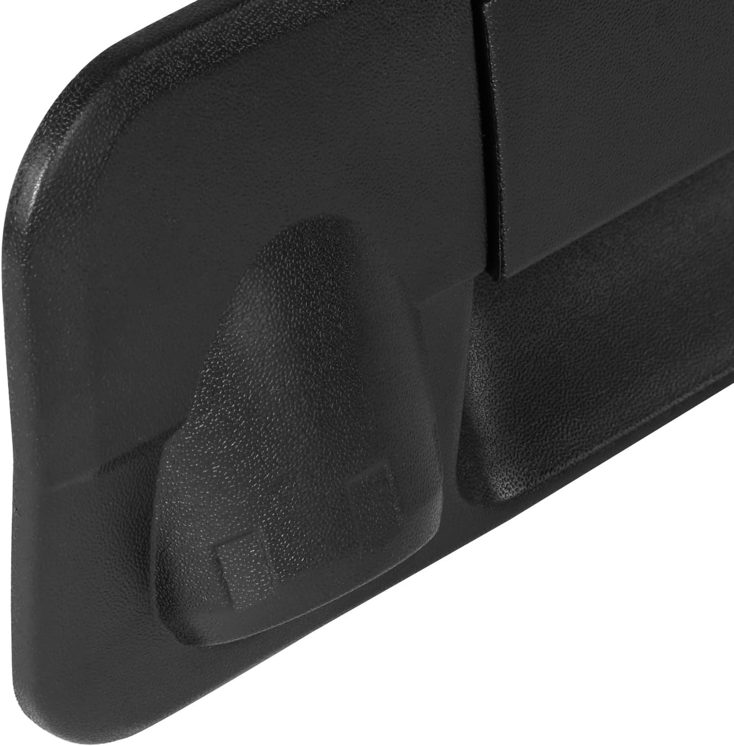 DNA MOTORING Rear Outer Tail Gate Handle Compatible with 07-13 Toyota Tundra w/o Camera Hole,Textured Black, OEM-THO-00190