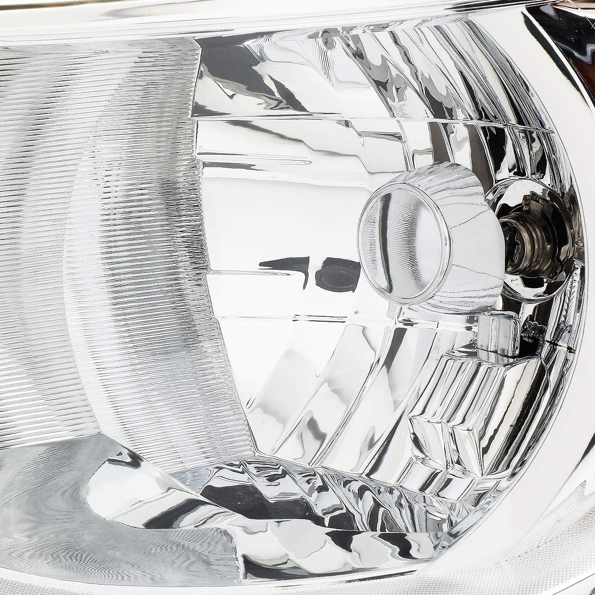 DNA MOTORING HL-OH-CCO15-CH-AM Headlight Assembly Compatible with 2015-2020 Chevy Colorado