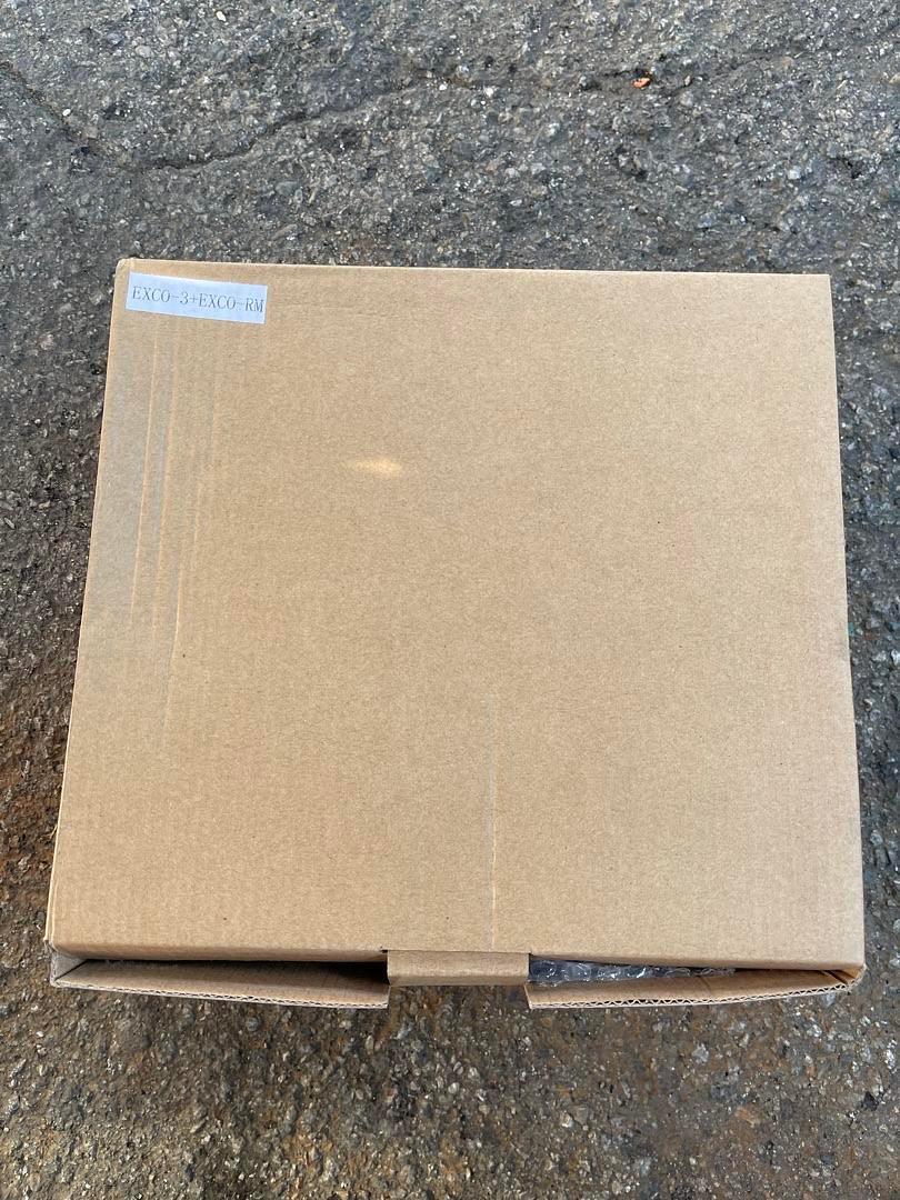 EXCO-3+EXCO-RM 3” Electric Remote Button Stainless Steel Cutouts Dual System