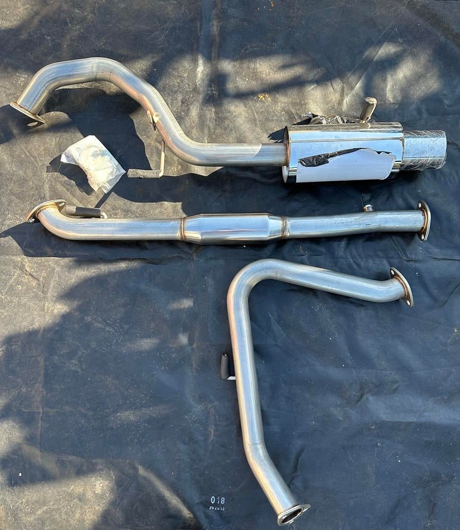 Cat Back Exhaust System 99-03 Mitsubishi Galant DS/ES/LS 2.4L SOHC 4G64 l4 Engines ONLY CBE-GALANT99-L4