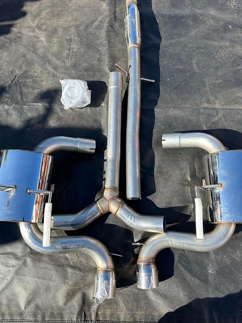 S Stainless Steel Cat Back Exhaust System 02-03 Mini Cooper CBE-MINI02