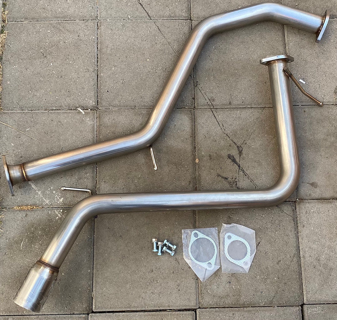 16 SCION IM 17 TOYOTA COROLLA IM STAINLESS STEEL CATBACK EXHAUST WITH HARDWARE AND GASKETS