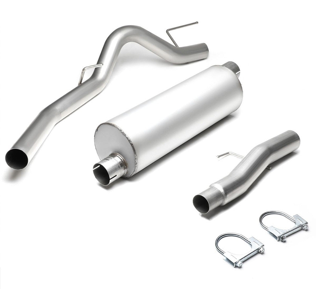 catback exhaust 09-10 Ford F-150 4.2L 4.6L 5.4L Crew Cab CBE-F150-09-V8