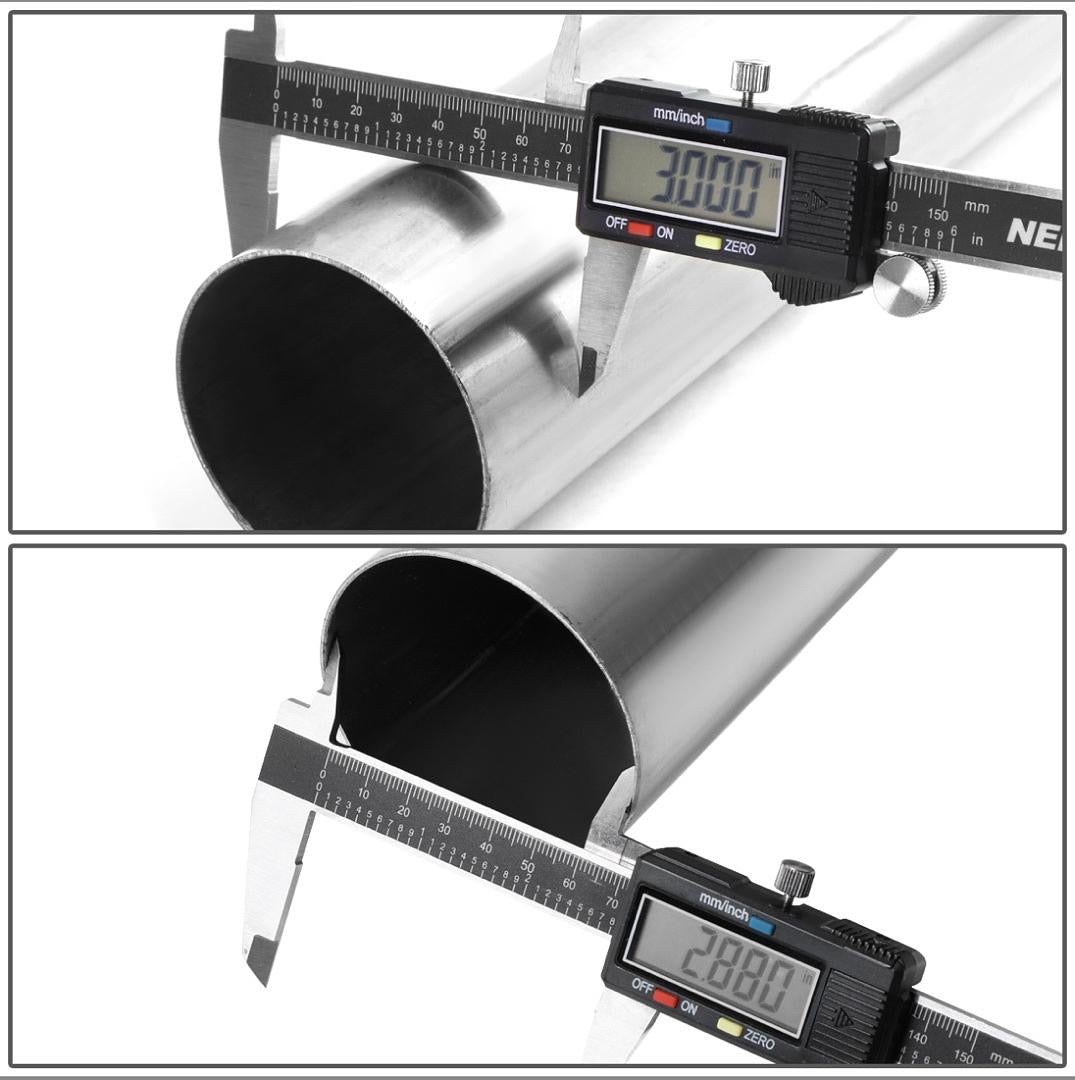 3-inch Straight Through Muffler Catback Exhaust System 10-14 Ford F-150 6.2L Extended Cab CBE-F150-11-62L