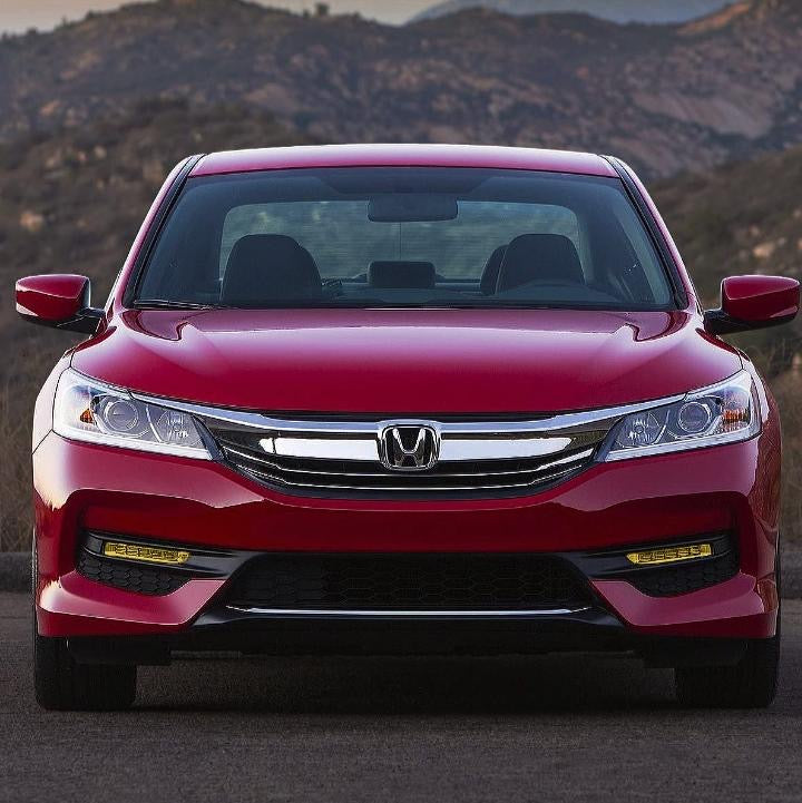 Front Bumper LED Fog Light Lamp+Bezel+Switch Amber Lens 2016 to 2017 Honda Accord Fl-ztl-257-am