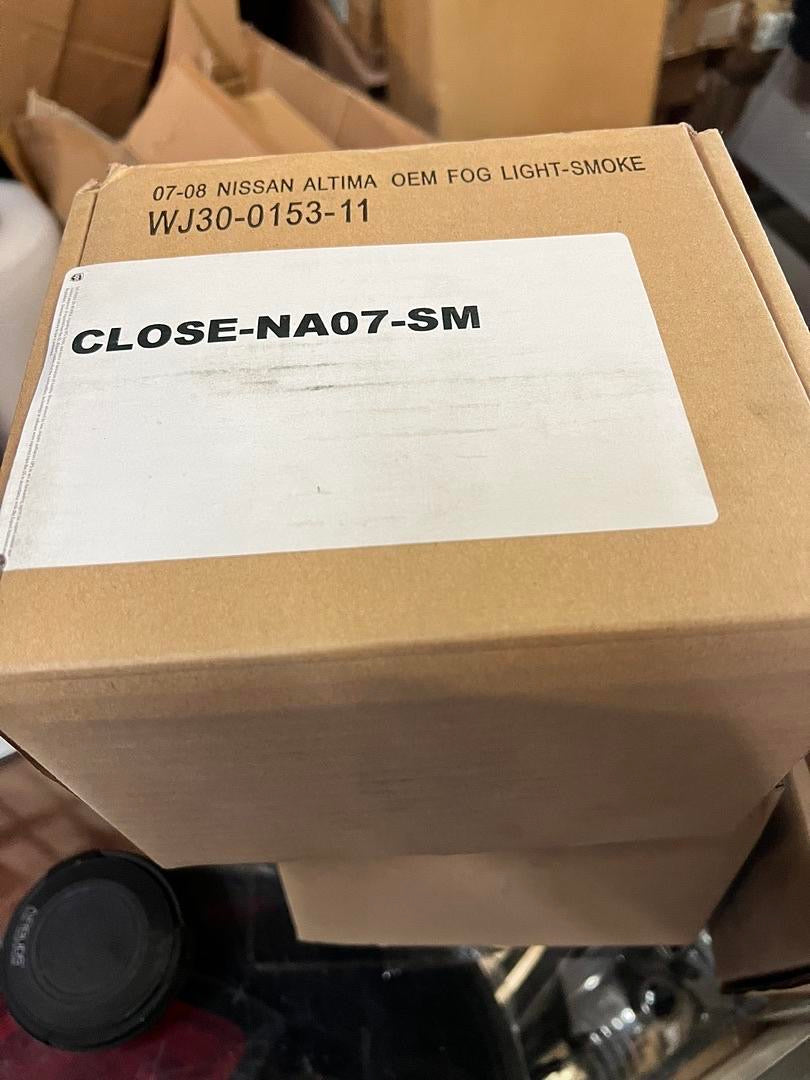 Smoked Fog Lights luz antiniebla ahumado 07-08 Nissan Altima WJ30-0153-11