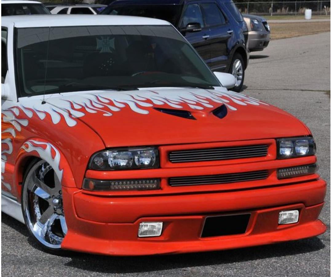 Chrome fog lights luz antiniebla cromado 98-04 Chevy S10 Pickup Blazer FL-T035-ch