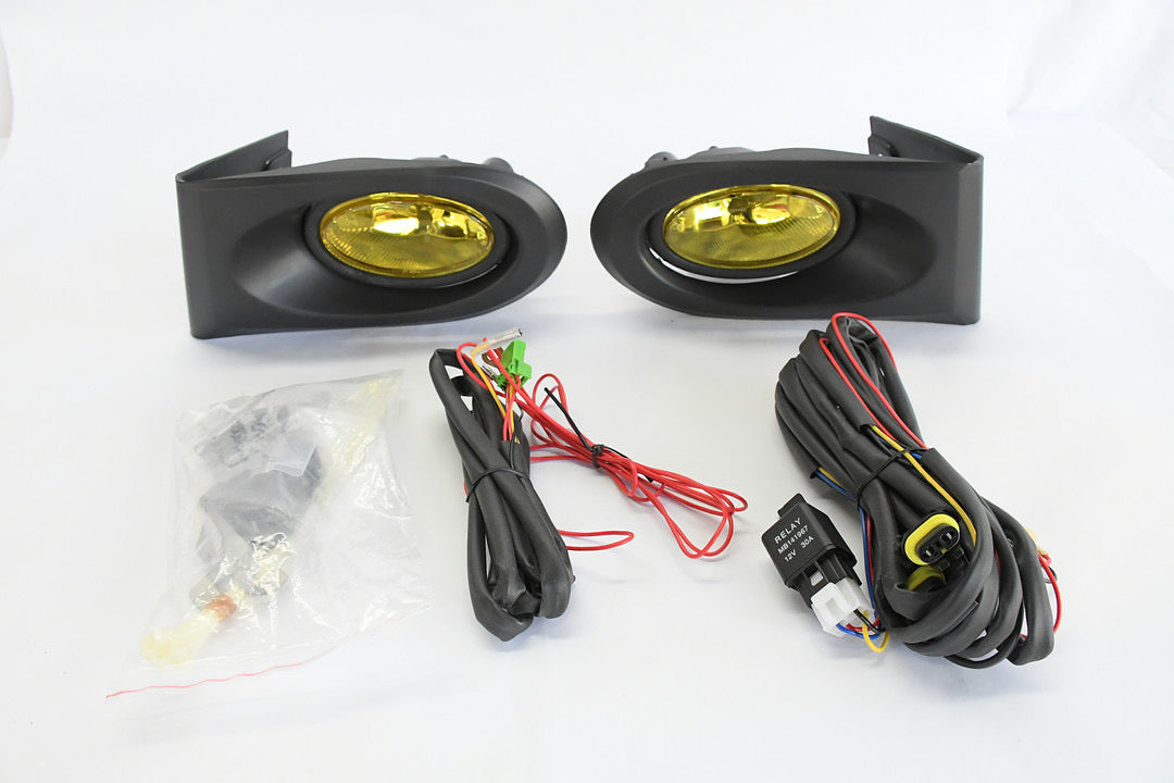 Amber lens fog lights luz antiniebla ámbar 02-04 acura rsx FL-ARSX02-AM