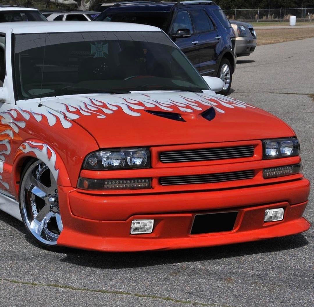 Bumper Chrome Fog Lights parachoque delantero cromado luz antiniebla 98-04 chevy s10 pickup 98-04 blazer FL-NS035-CH