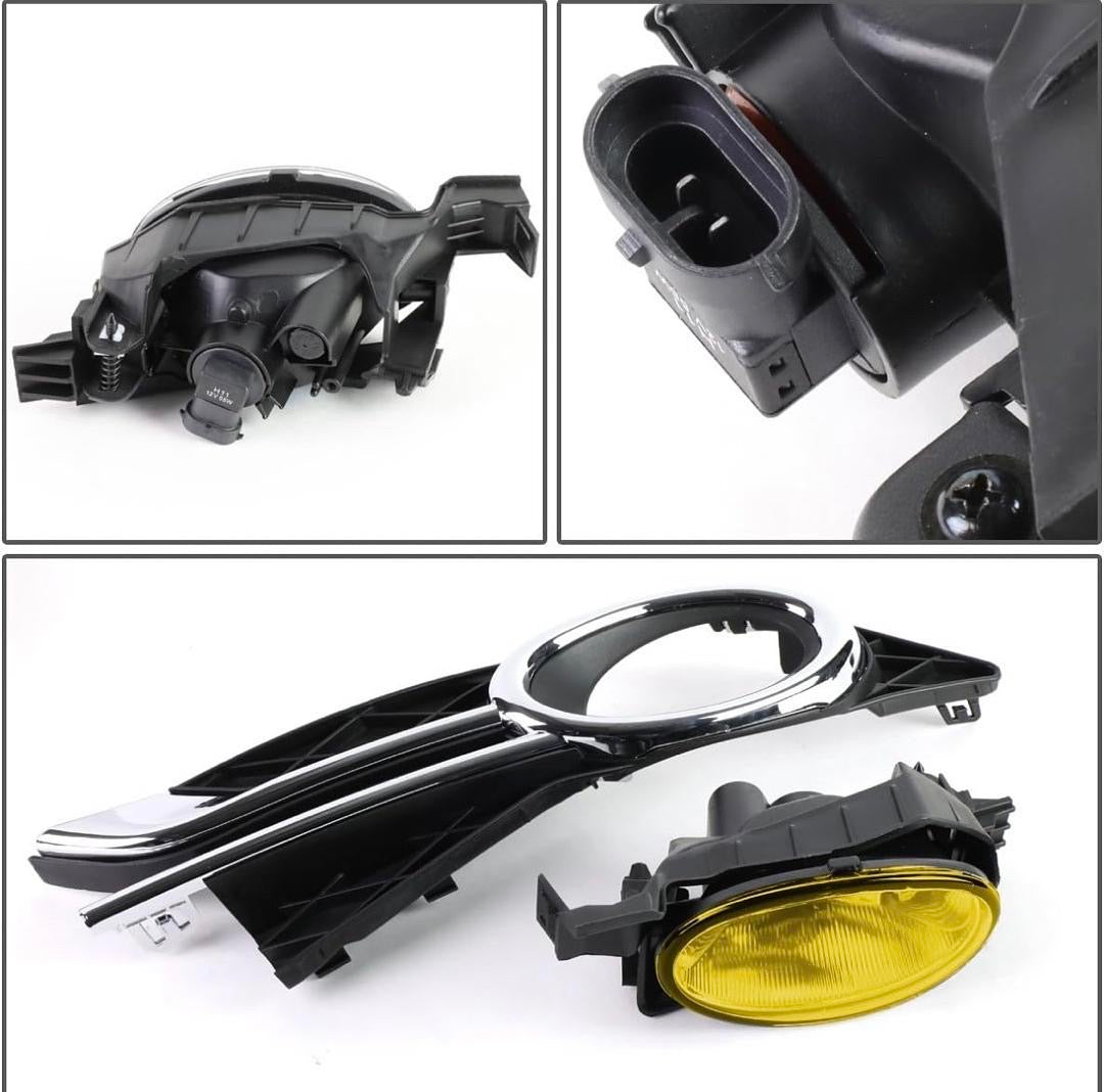 Amber Fog Lights With Switch Enhance visibility antiniebla con interruptor 14-16 Honda Odyssey, luz FL-ZTL-184-Am